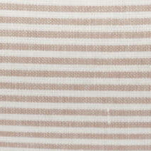 Mushroom Brown Stripe Dog Bed