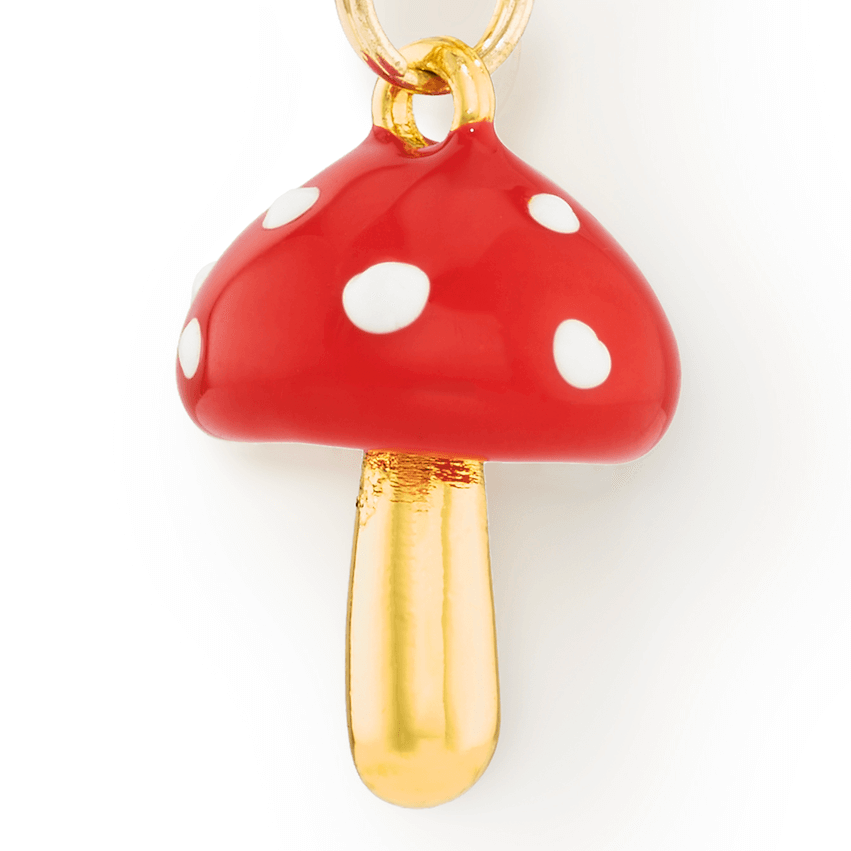 Toadstool Collar Charm