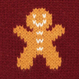 Gingerbread Man Dog Sweater