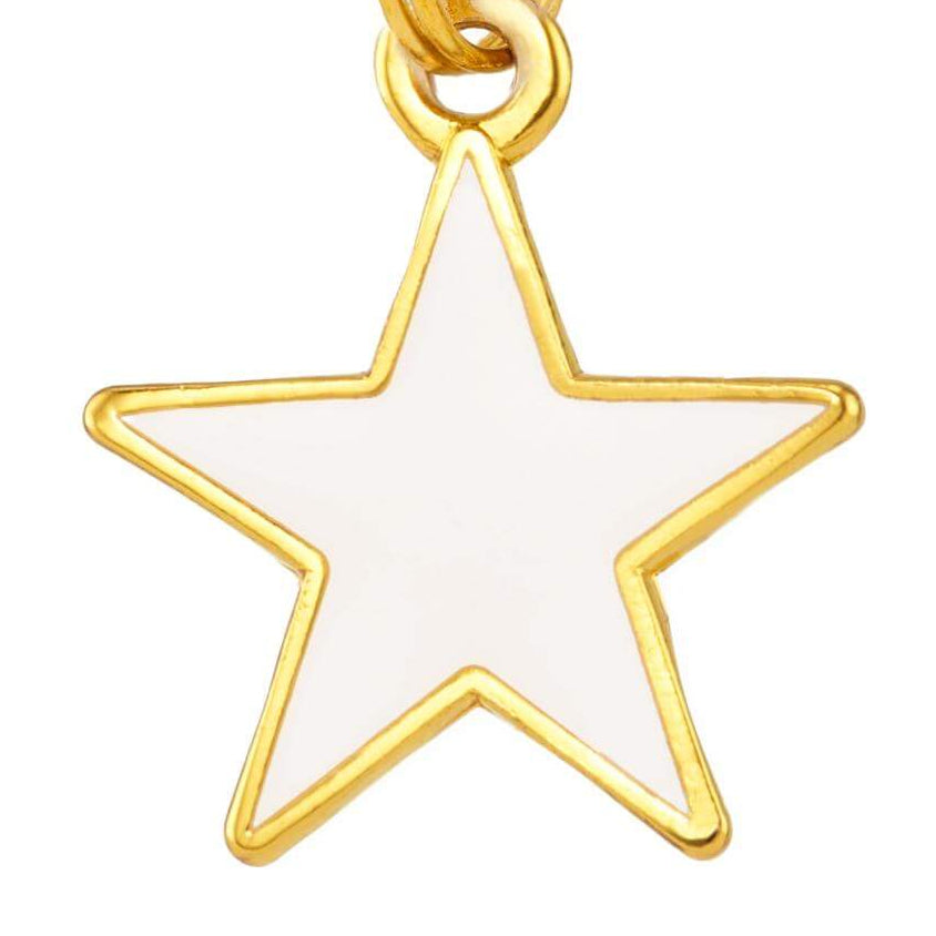 White Star Collar Charm