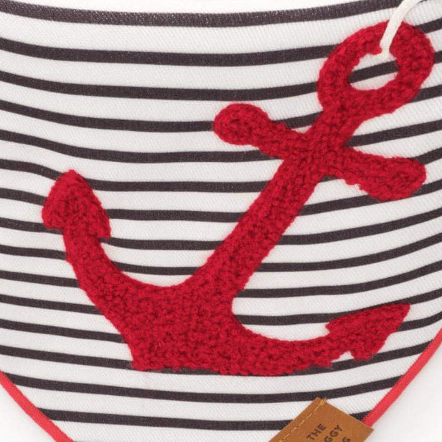 Anchor Applique Dog Bandana