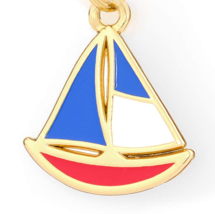 Sailboat Collar Charm