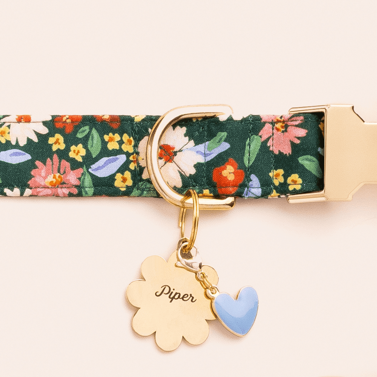 Flower Pet ID Tag