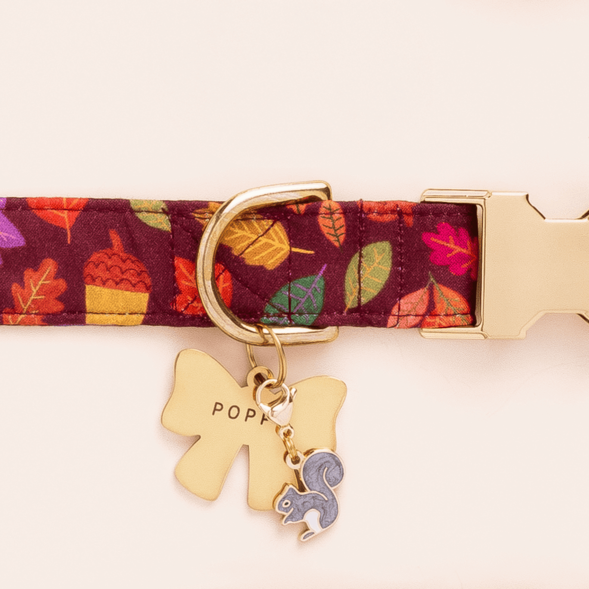 Squirrel Collar Charm