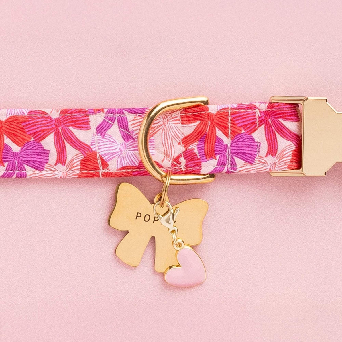 Lady Bow Pet ID Tag