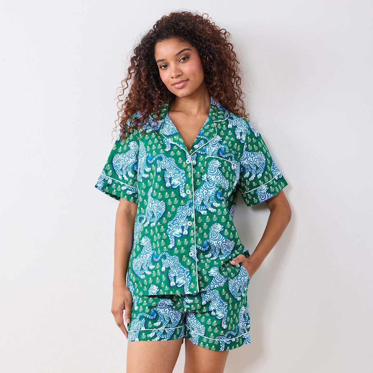 Printfresh x TFD Tiger Queen Mom + Dog Matching Gift Set (Short PJs)
