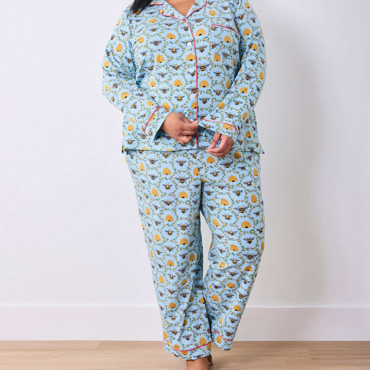 Printfresh Sweet Bee Long PJs
