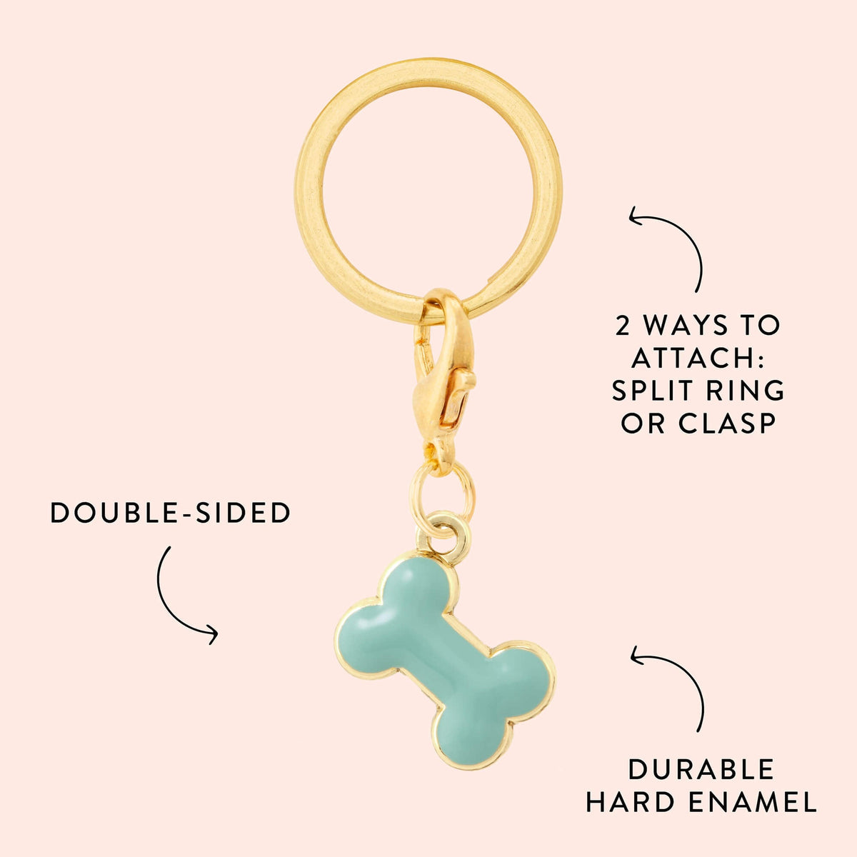 Bone Collar Charm