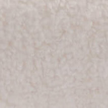Ivory Recycled Sherpa Bolster Dog Bed