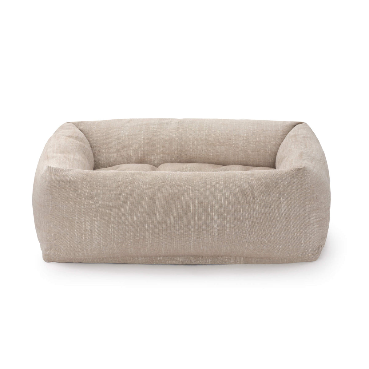 Mushroom Brown Bolster Dog Bed