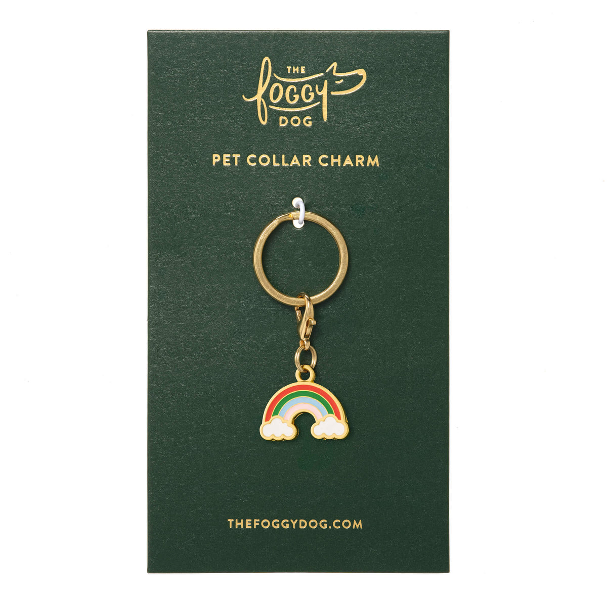 Rainbow Collar Charm