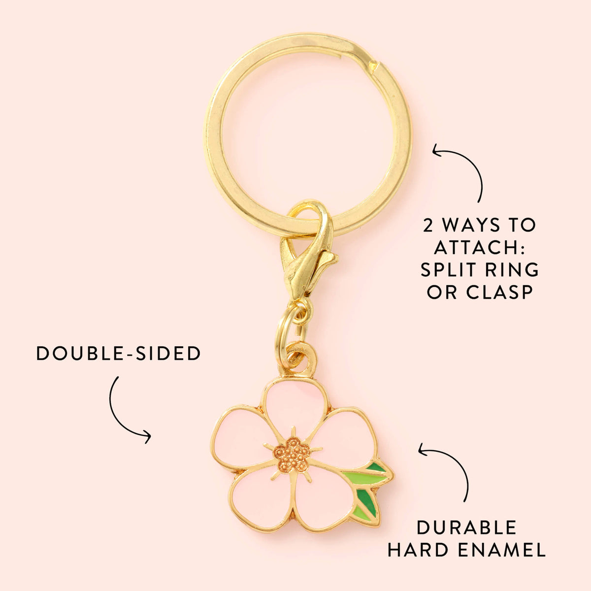 Cherry Blossom Collar Charm Set
