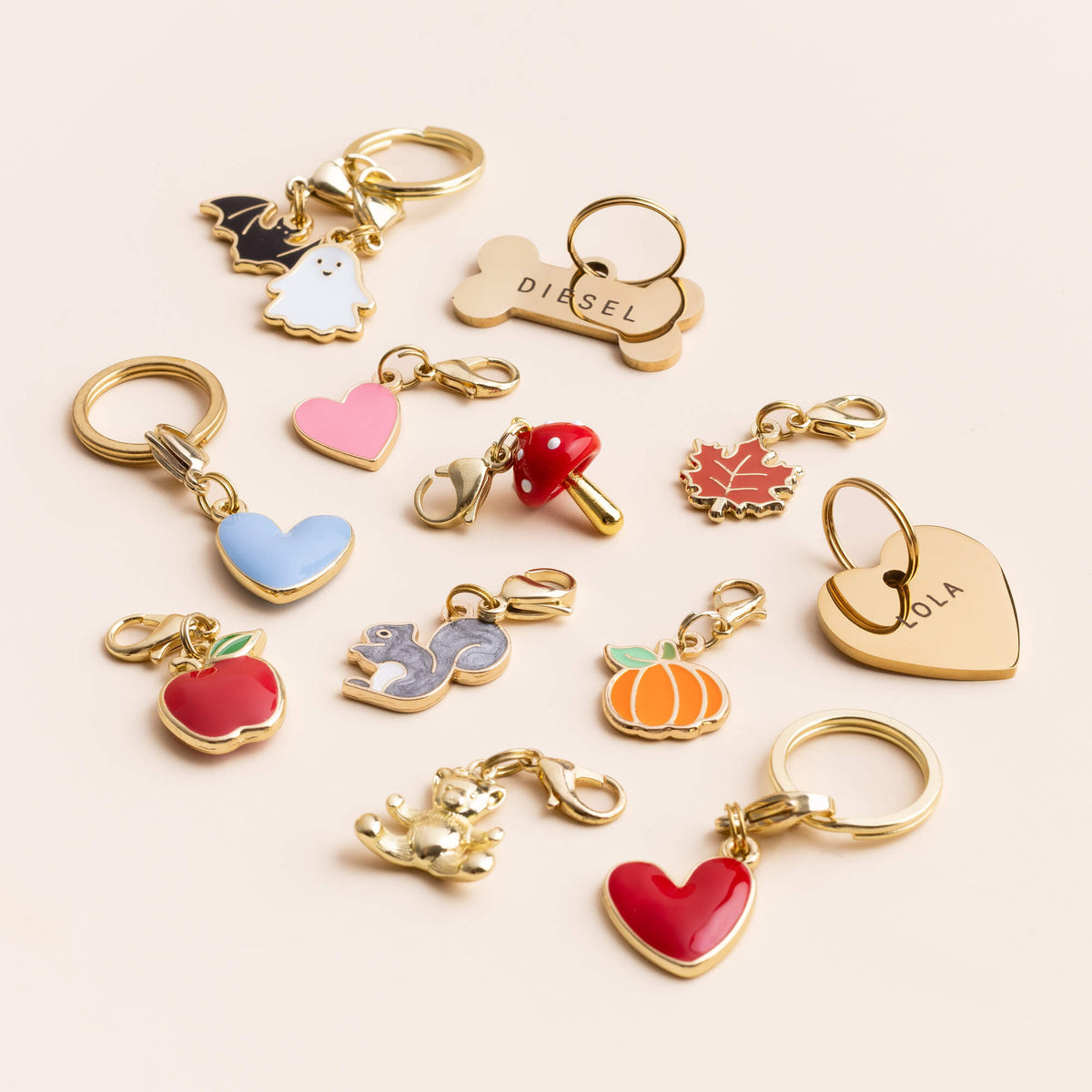 Toadstool Collar Charm