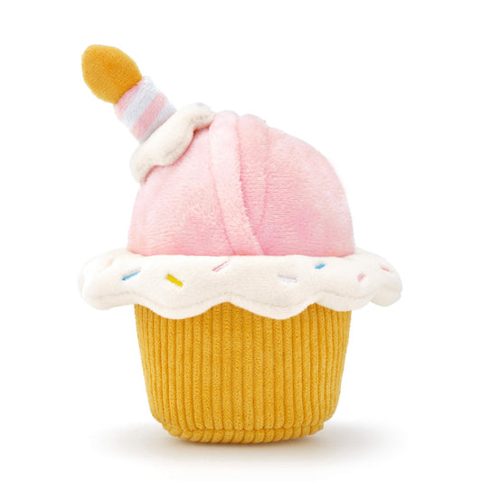 Birthday Cupcake 2-in-1 Bounce Dog Toy