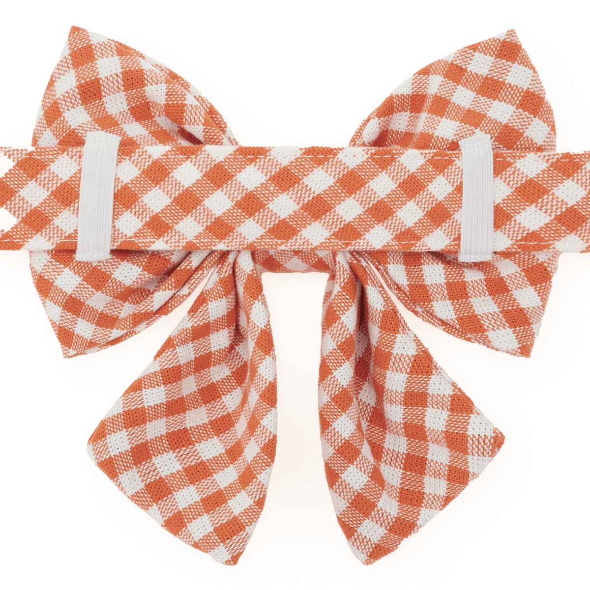 Cider Gingham Lady Dog Bow