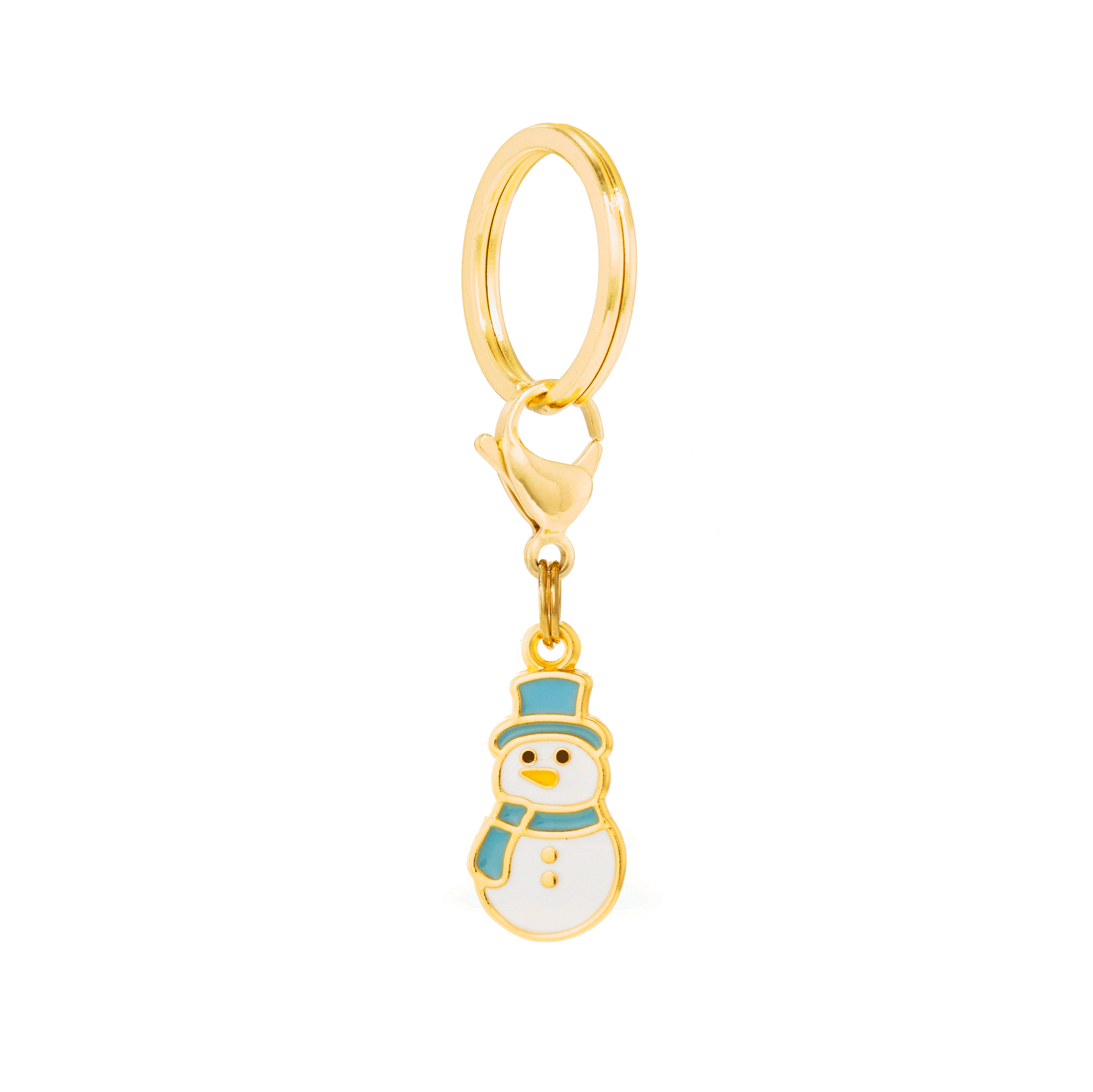 Snowman Collar Charm