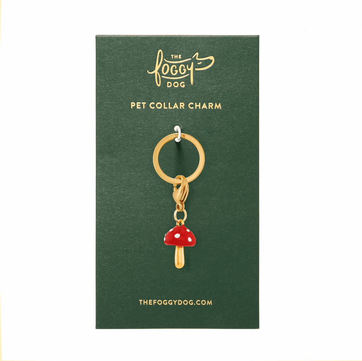 Toadstool Collar Charm