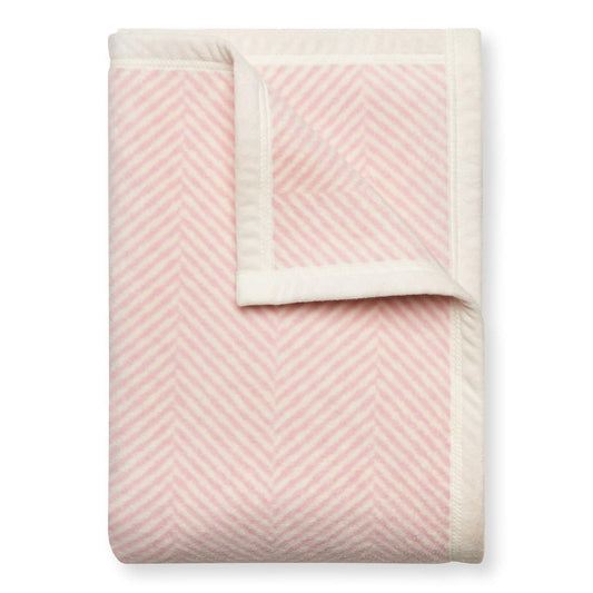 ChappyWrap Harborview Herringbone Blush Dog Blanket