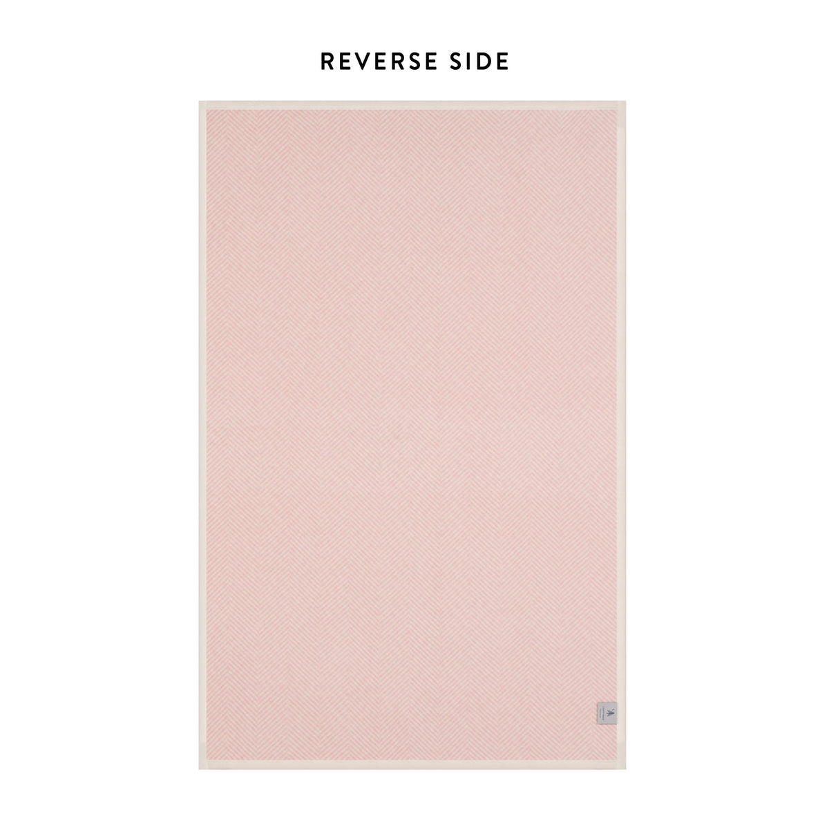 ChappyWrap Harborview Herringbone Blush Dog Blanket
