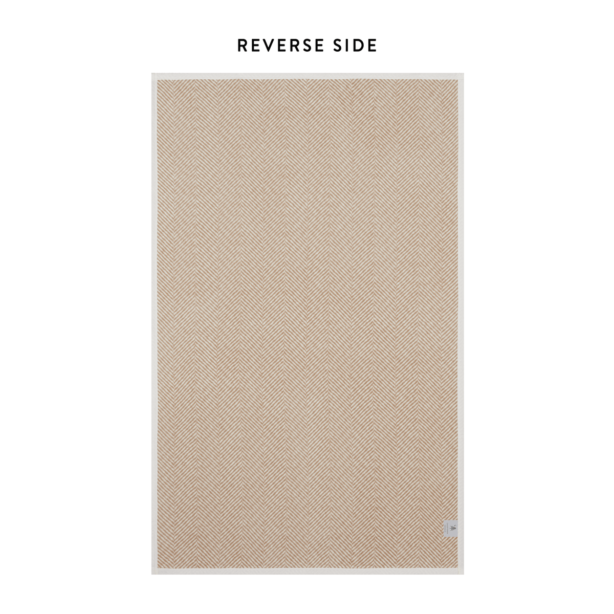 ChappyWrap Harborview Herringbone Tan Dog Blanket