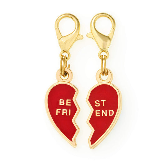BFF Hearts Collar Charm Set