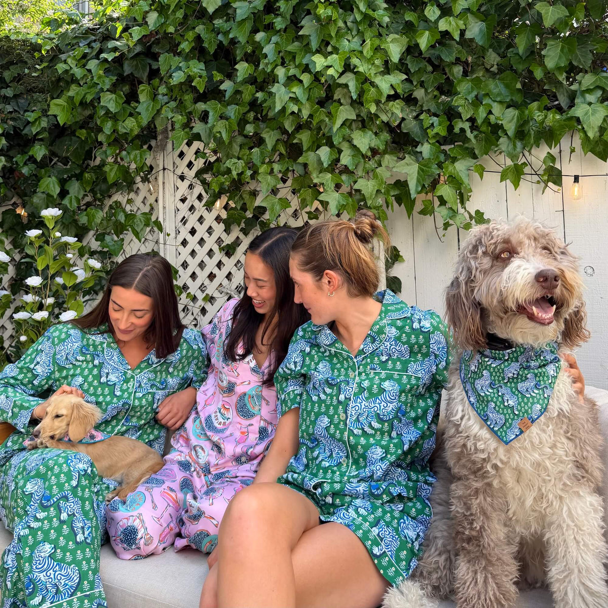 Printfresh x TFD Tiger Queen Mom + Dog Matching Gift Set (Long PJs)