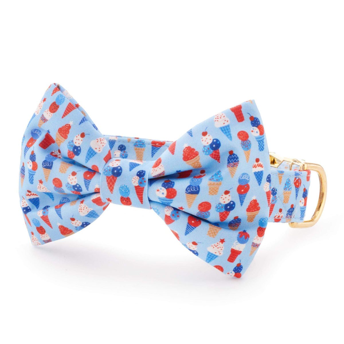 Star-Spangled Scoops Bow Tie Collar