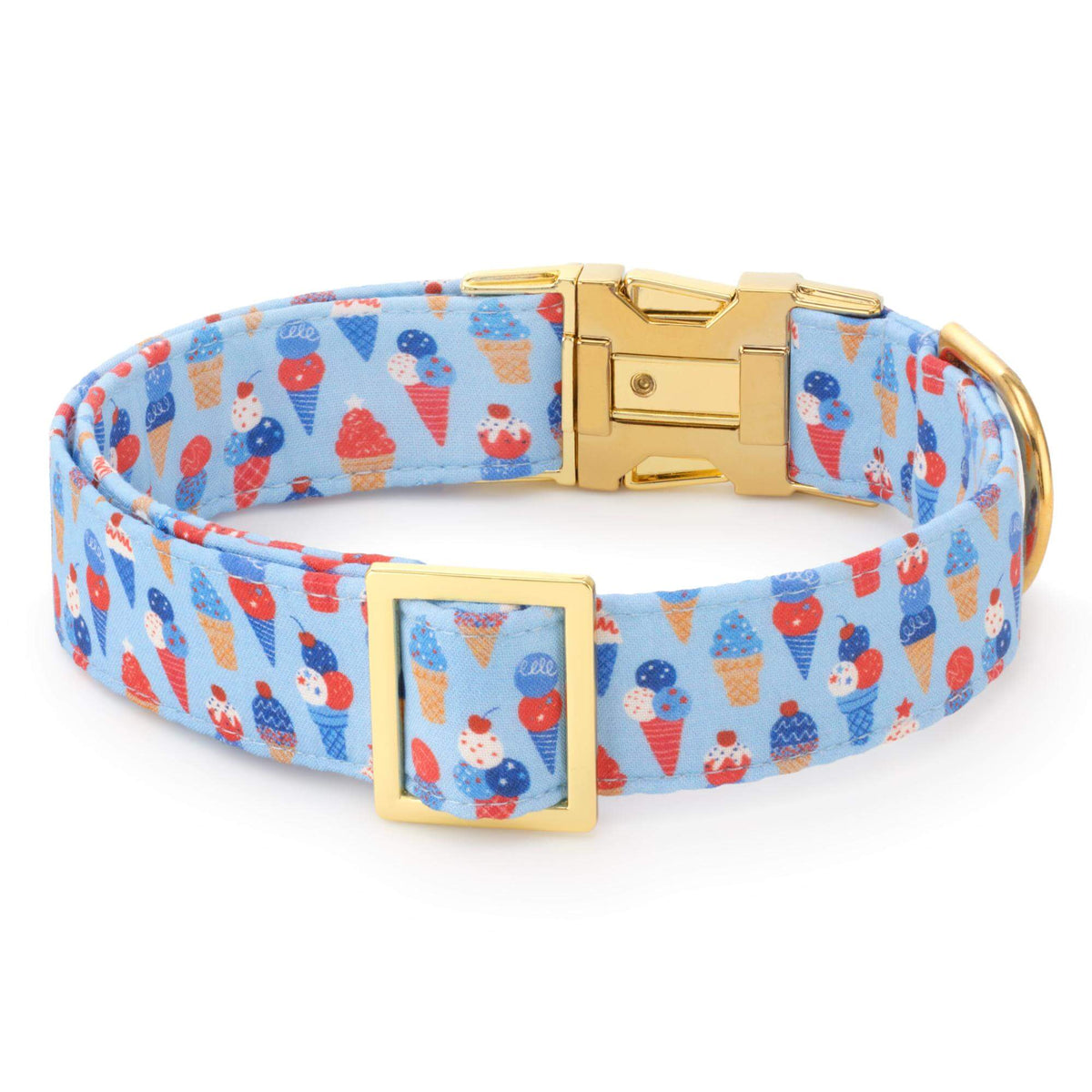 Star-Spangled Scoops Dog Collar