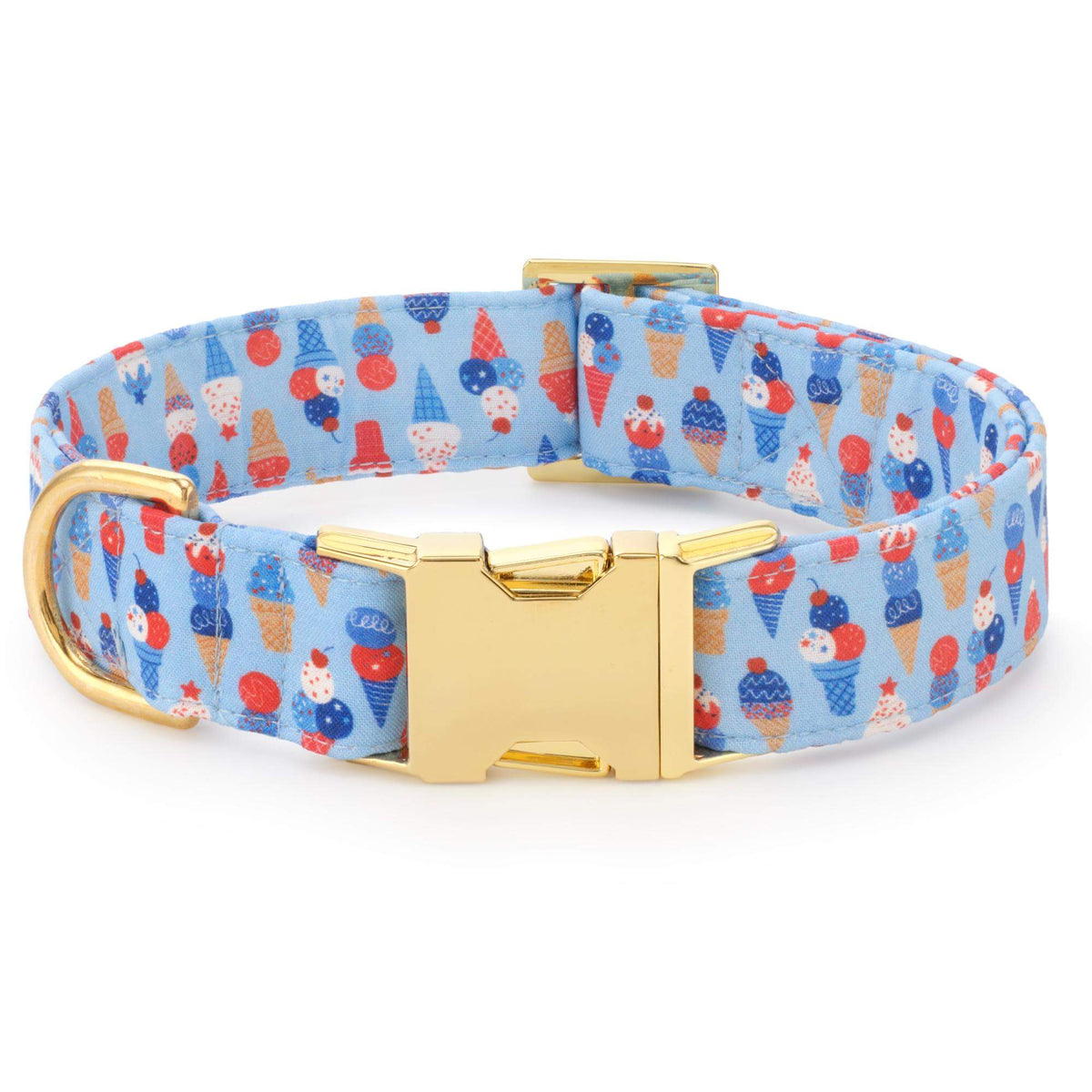 Star-Spangled Scoops Dog Collar