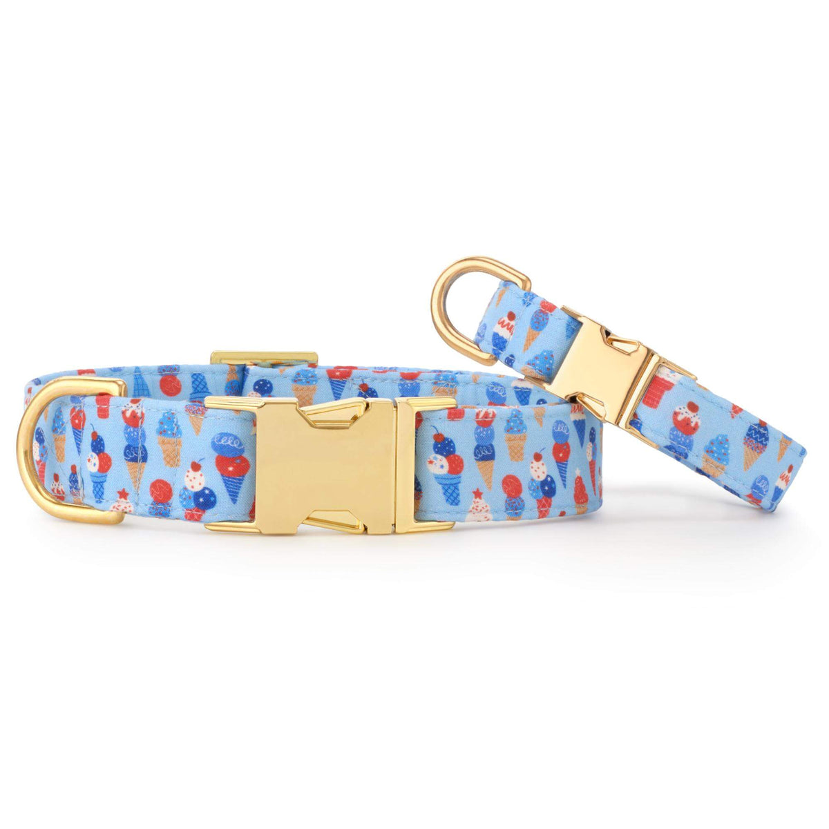 Star-Spangled Scoops Dog Collar