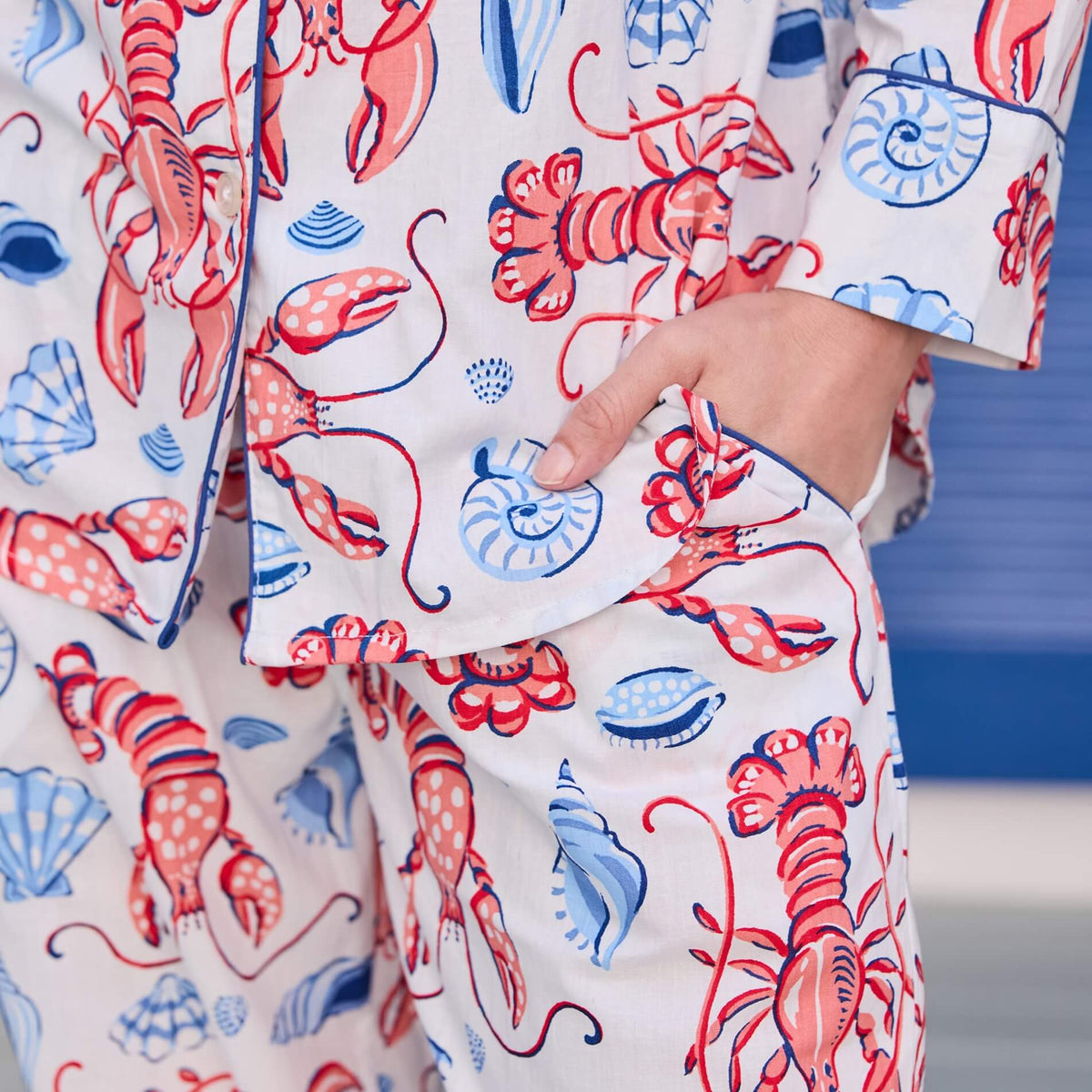 Printfresh Lobster Landing Long PJs