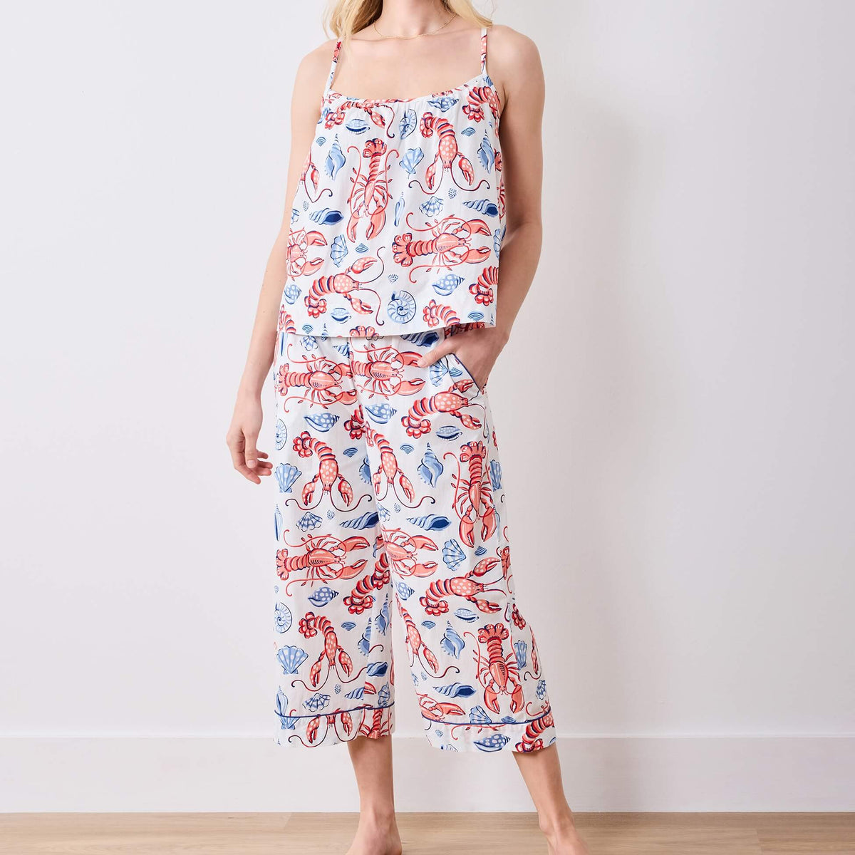 Printfresh Lobster Landing Cami PJs