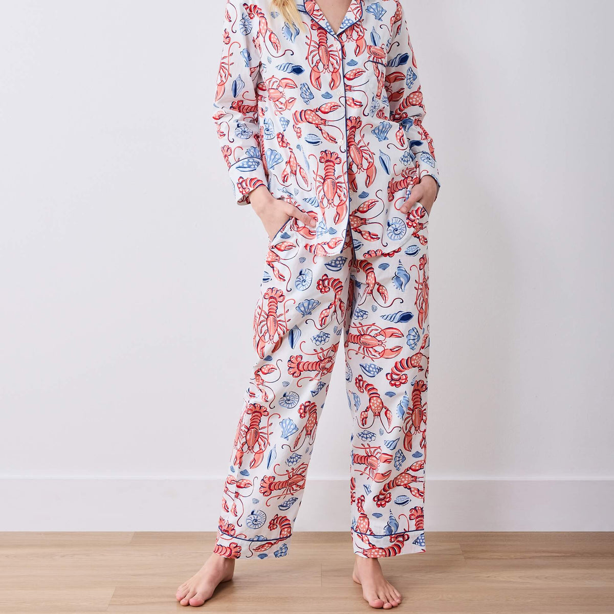 Printfresh Lobster Landing Long PJs