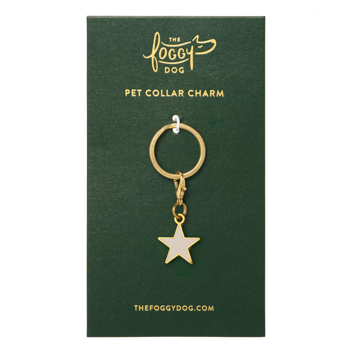 White Star Collar Charm