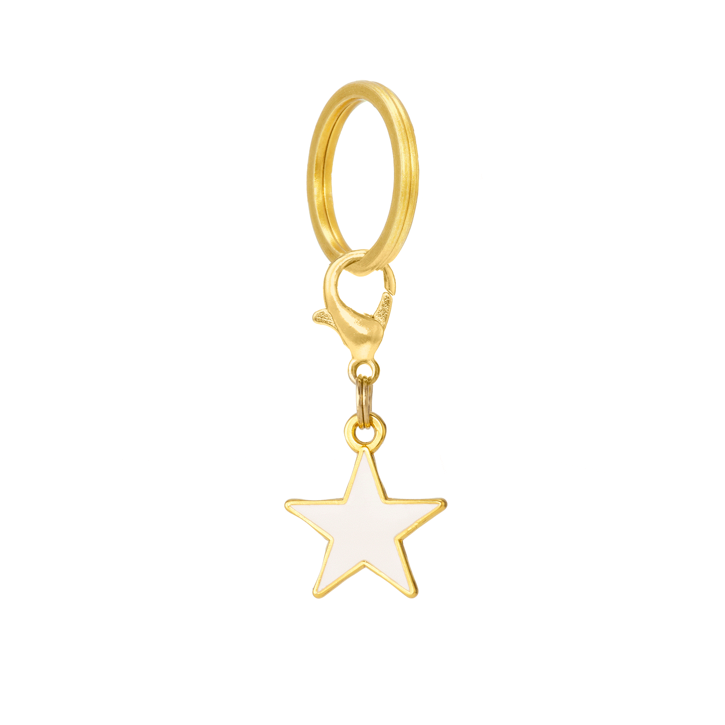 White Star Collar Charm