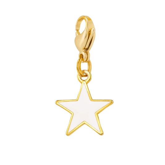White Star Collar Charm