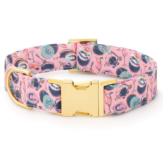 Printfresh x TFD Champagne & Caviar Dog Collar