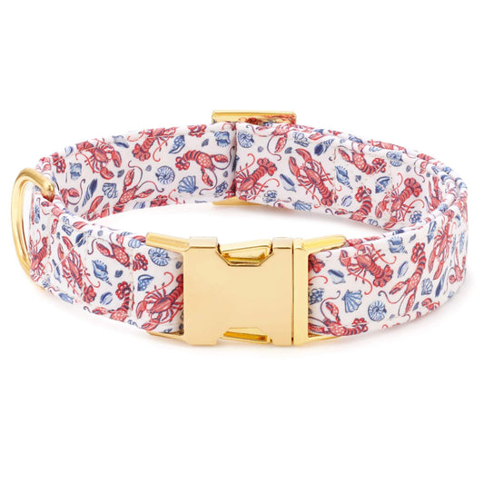 Printfresh x TFD Lobster Landing Dog Collar