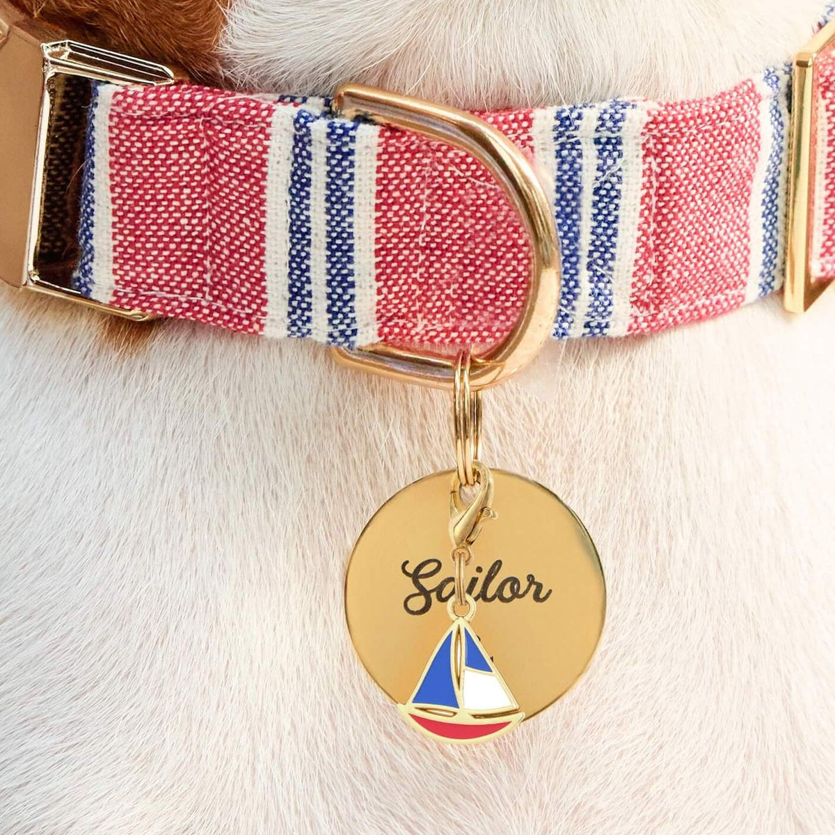 Sailboat Collar Charm