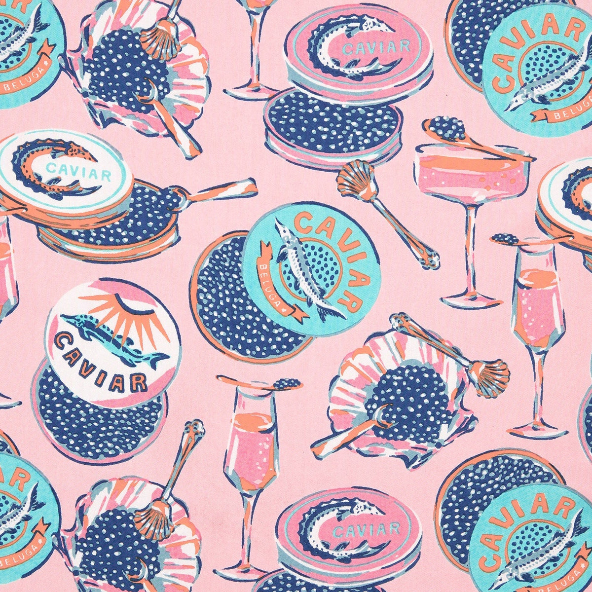 Printfresh Champagne & Caviar Sleep Nightie