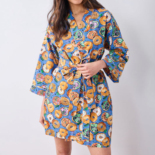 Printfresh Bagels & Schmear Robe
