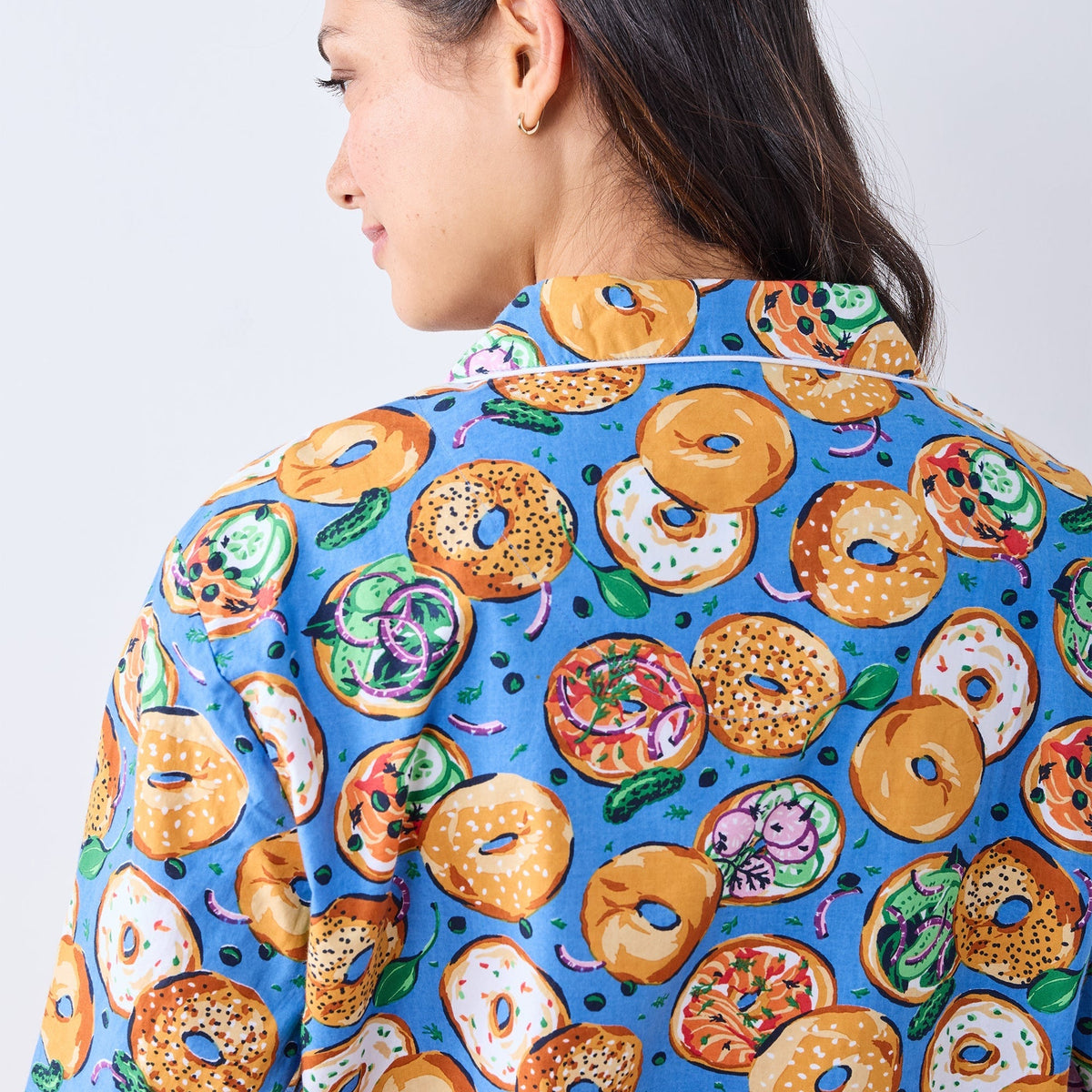 Printfresh Bagels & Schmear Long PJs