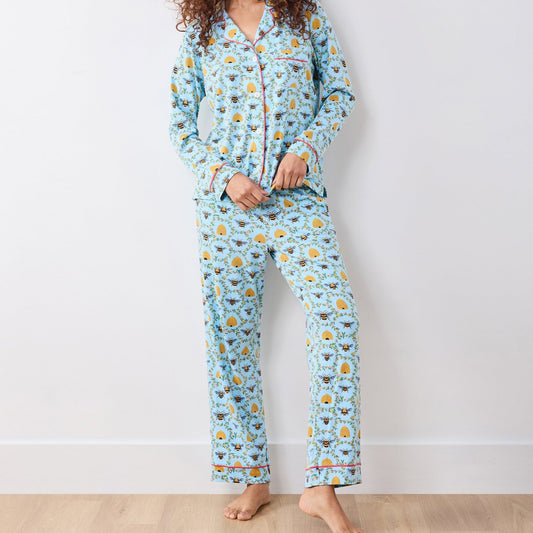 Printfresh Sweet Bee Long PJs