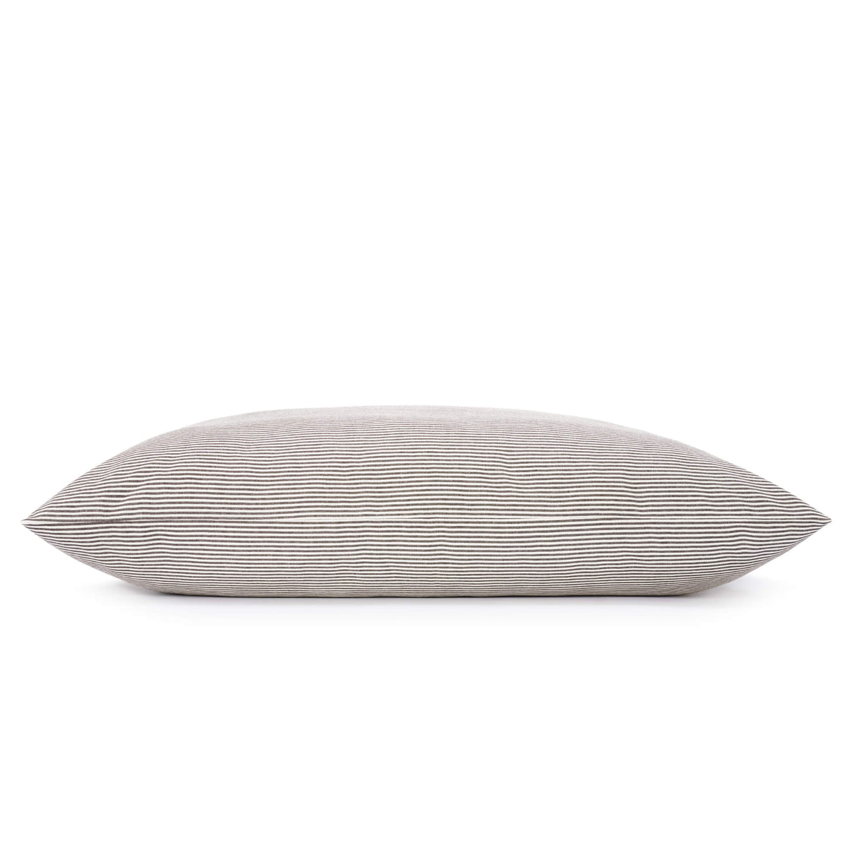 Charcoal Stripe Dog Bed