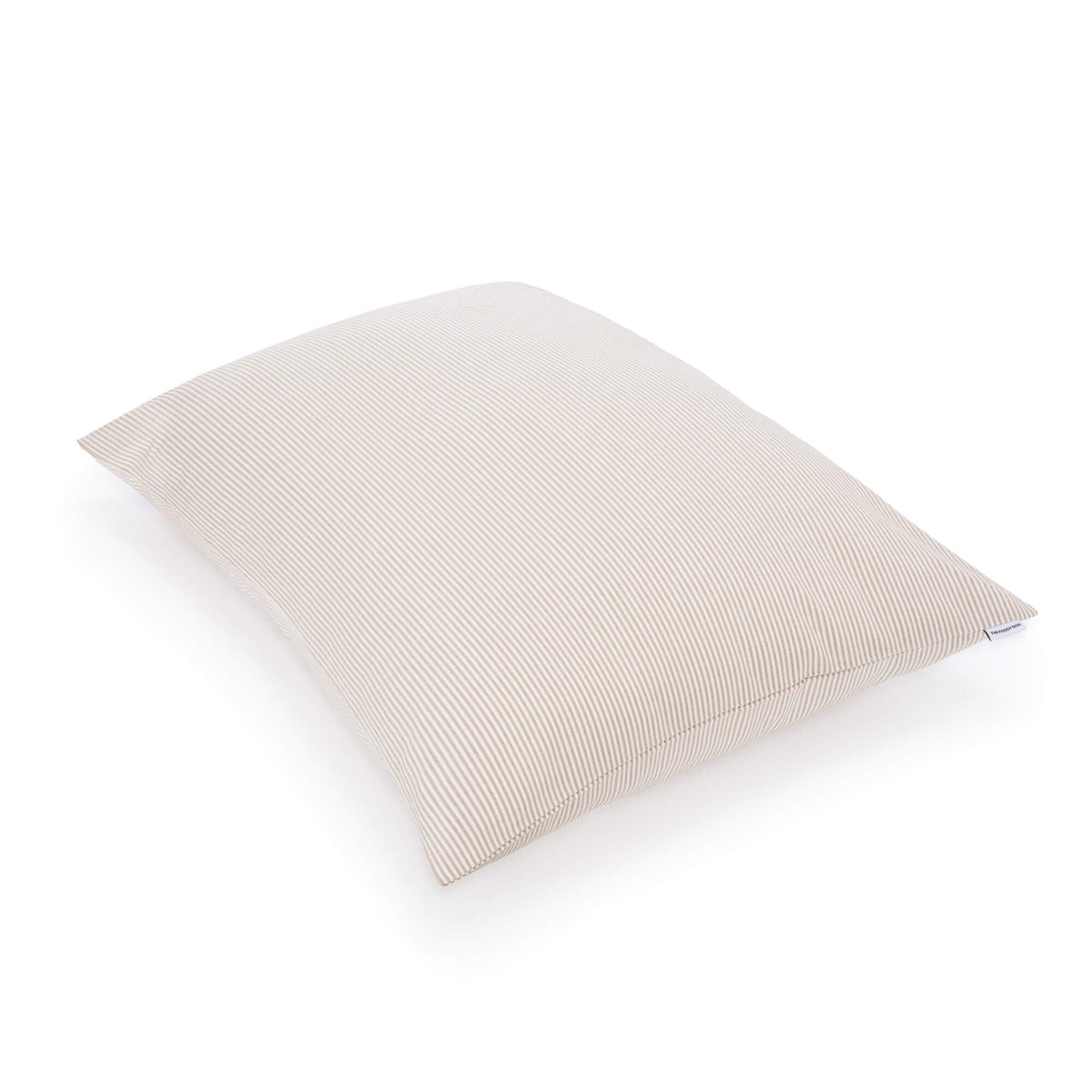 Mushroom Brown Stripe Dog Bed