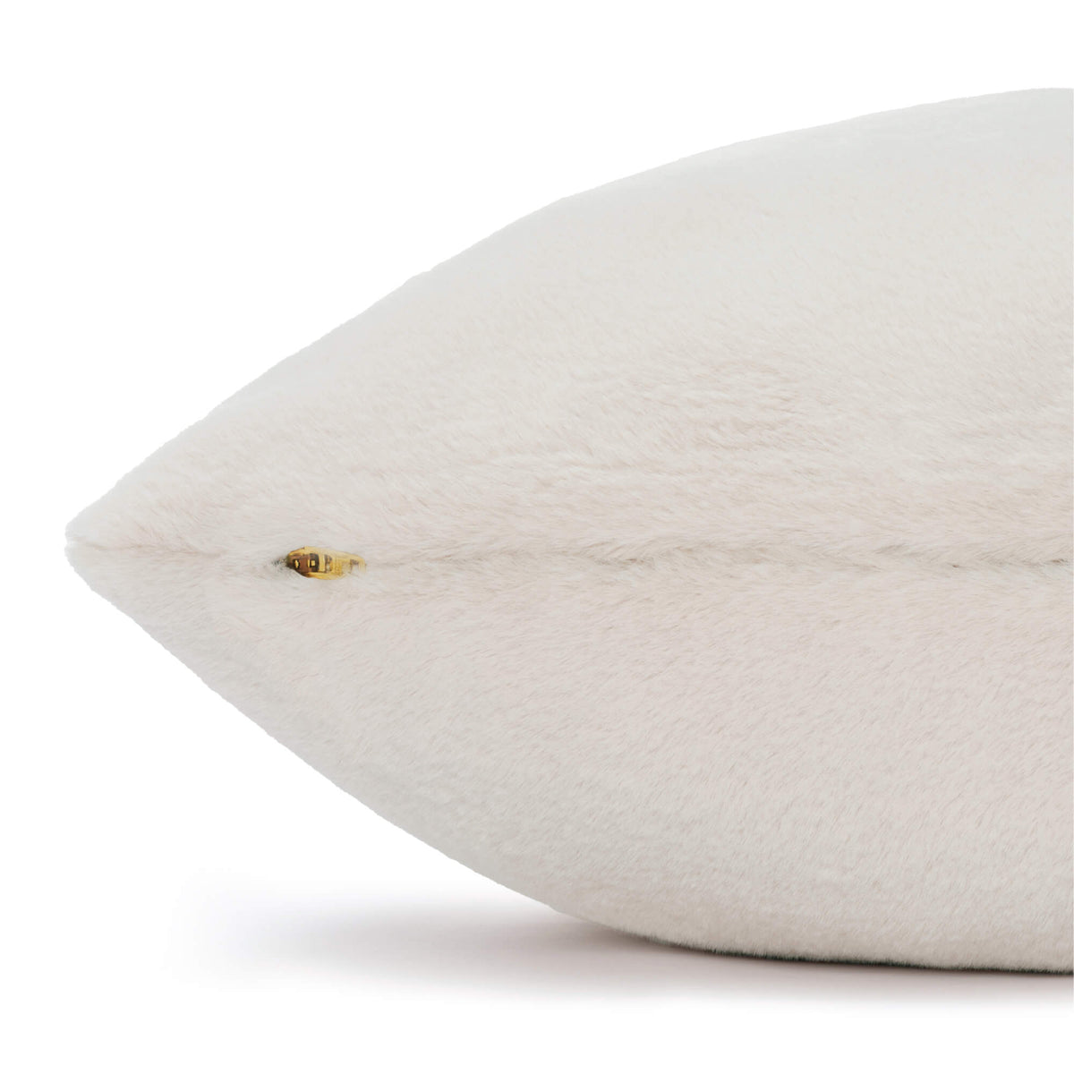 Natural Recycled Faux Fur Dog Bed