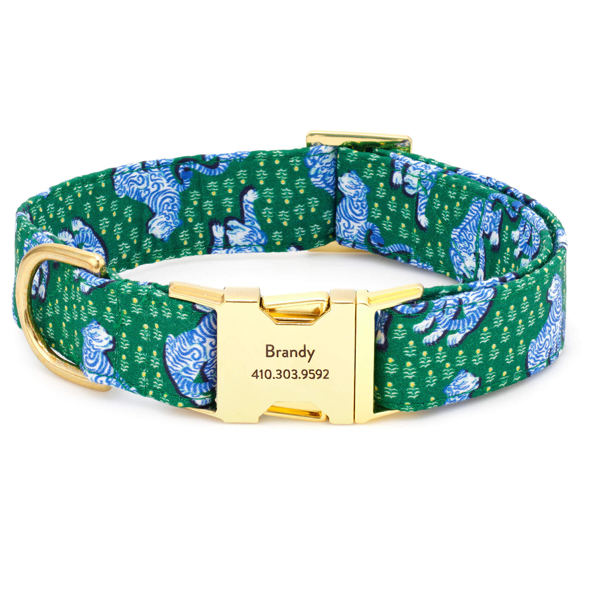Printfresh x TFD Tiger Queen Dog Collar
