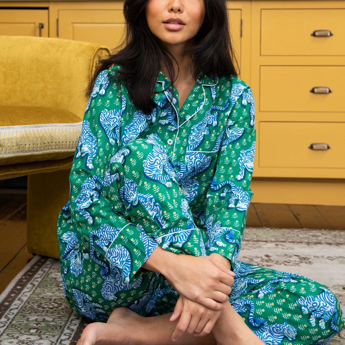 Printfresh Tiger Queen Long PJs