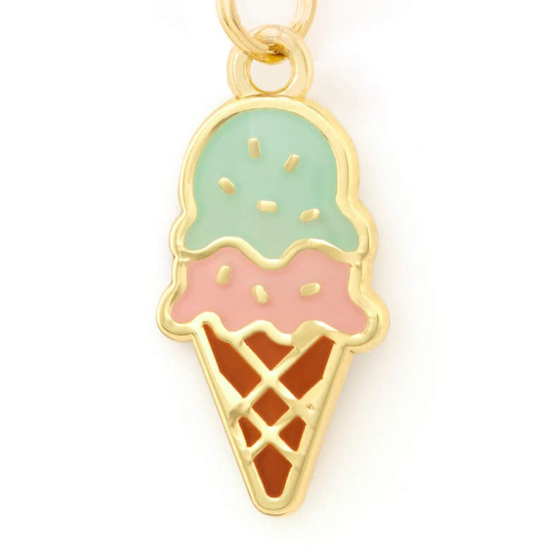 Ice Cream Collar Charm