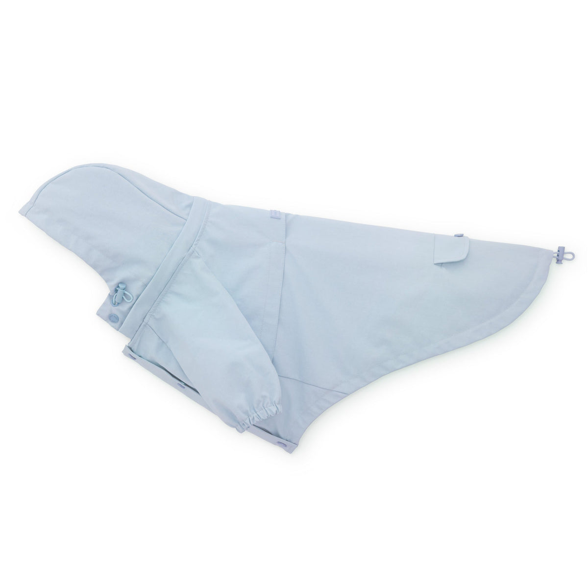 Sky Blue Dog Raincoat